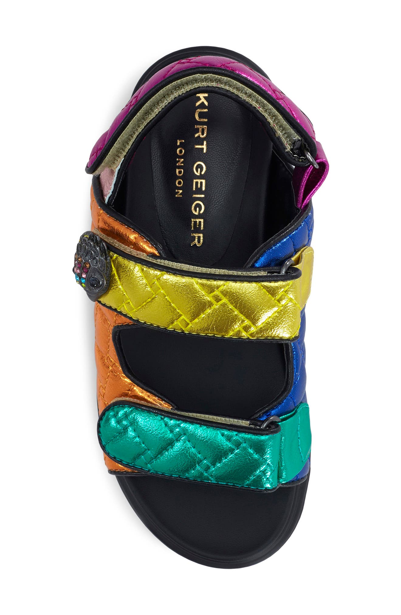kurt geiger orson sandals rainbow