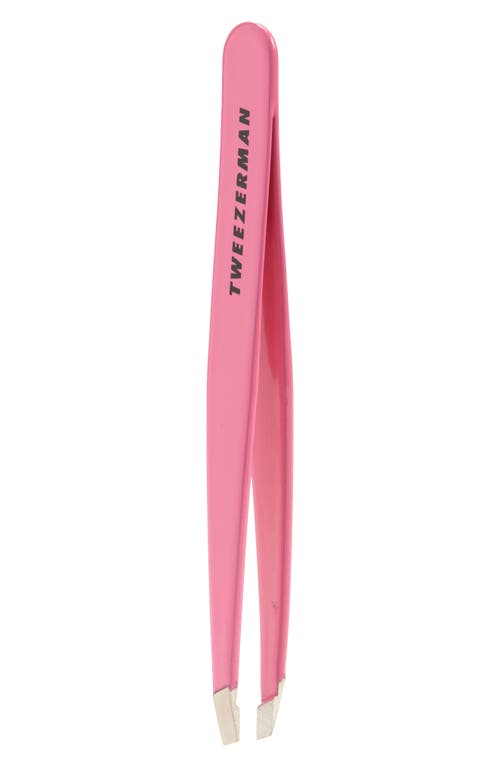 Tweezerman Slant Tweezers In Pretty In Pink