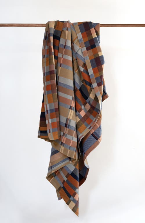 Mungo Doublecloth Blanket In Karoo