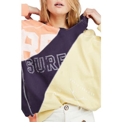 Free People Beach Break Hoodie, Orange