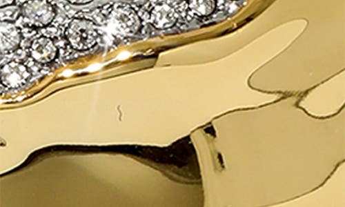 Alexis Bittar Solanales Crystal Cuff Bracelet In Crystals/gold
