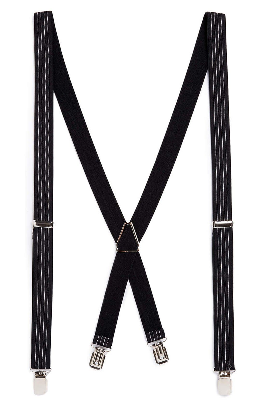 Topman Stripe Suspenders Nordstrom