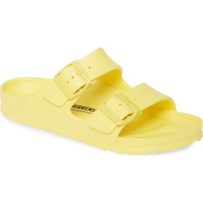 Birkenstock Essentials - Arizona Slide Sandal,8.5 B - Yellow