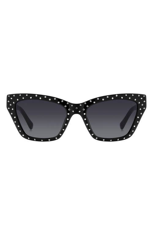 KATE SPADE KATE SPADE NEW YORK FAY 54MM GRADIENT CAT EYE SUNGLASSES