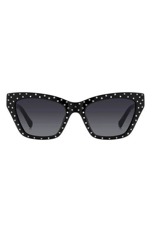 Kate Spade New York fay 54mm gradient cat eye sunglasses in /Grey Shaded at Nordstrom