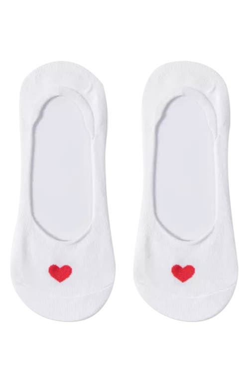 High Heel Jungle Assorted 3-pack Secret Heart No Show Socks In Black White