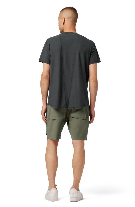 Shop Hudson Jeans Tracker Cargo Shorts In Olive