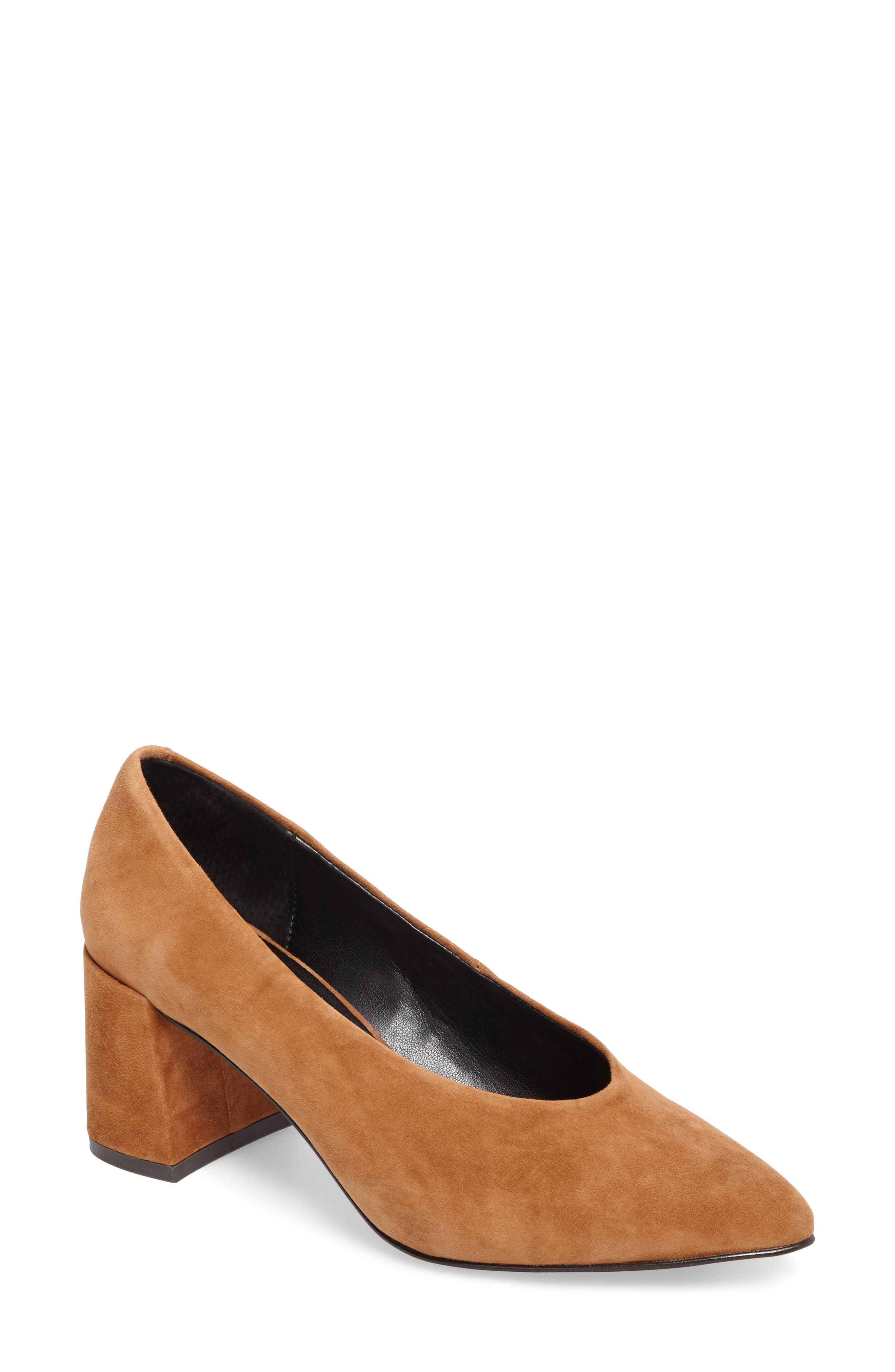M4D3 Helen Statement Heel Pump- Brown