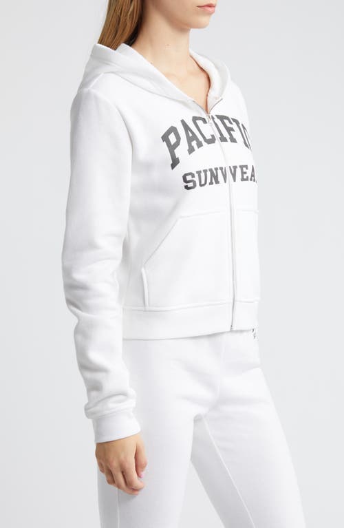 PACSUN PACSUN EMBLEM ZIP-UP HOODIE 