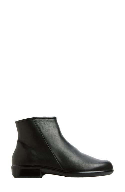 Shop Naot Norther Bootie In Water Resistant Black Leather