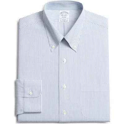 Brooks Brothers Regent Regular Fit Stripe Dress Shirt