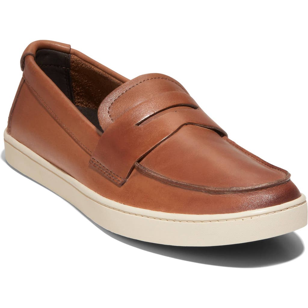 Cole Haan Pinch Weekend Penny Loafer In Ch British Tan/angora