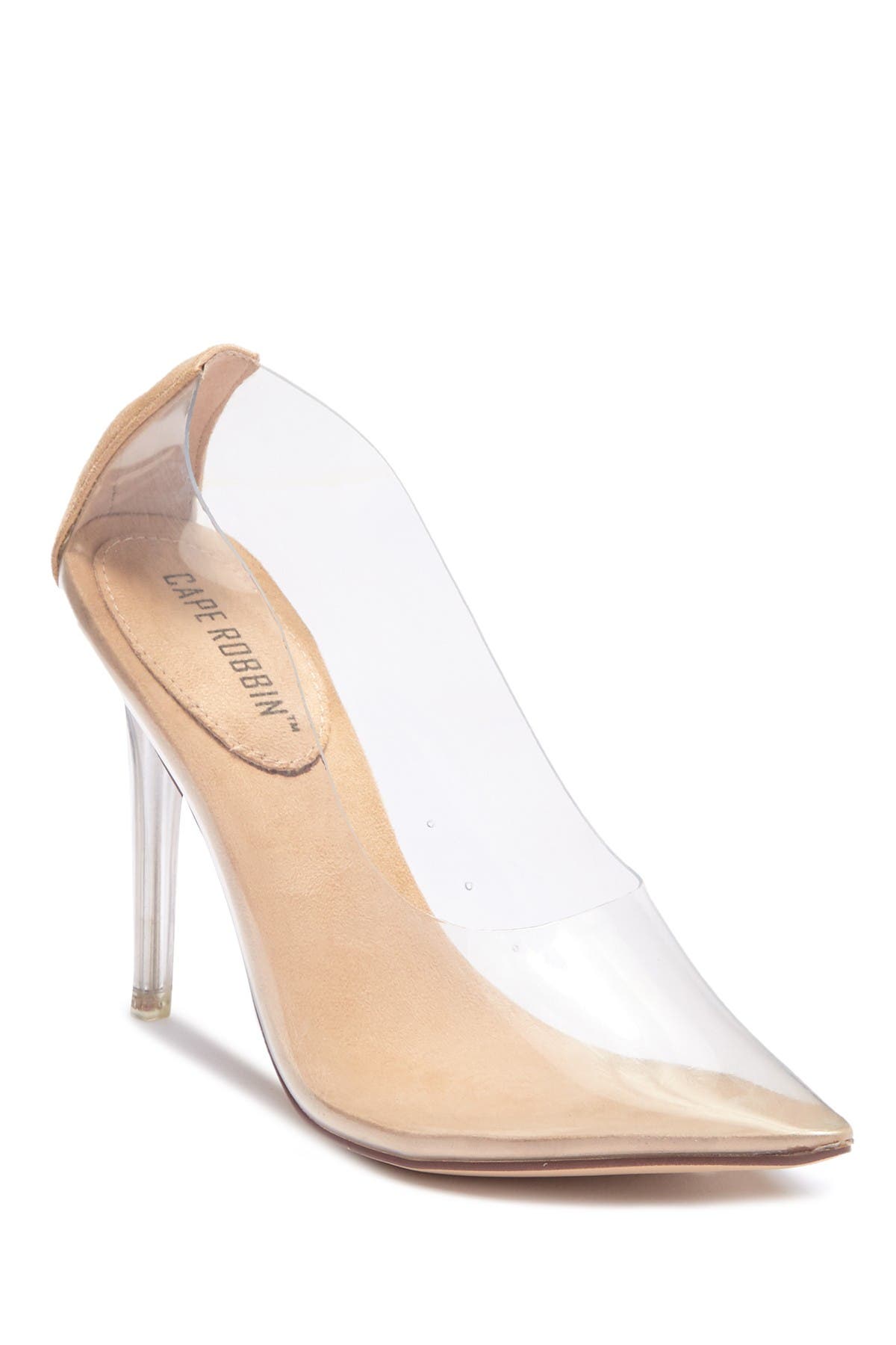 cape robbin clear pumps