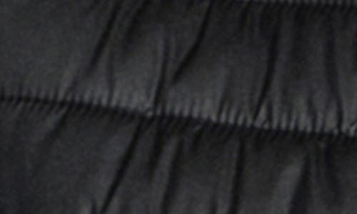 Mango Pocket Quilted Jacket Black In Black