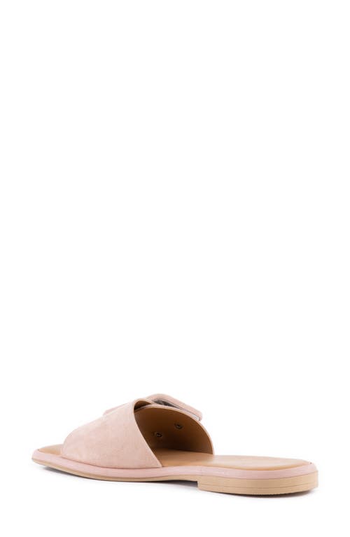 Seychelles Manhattan Slide Sandal In Blush