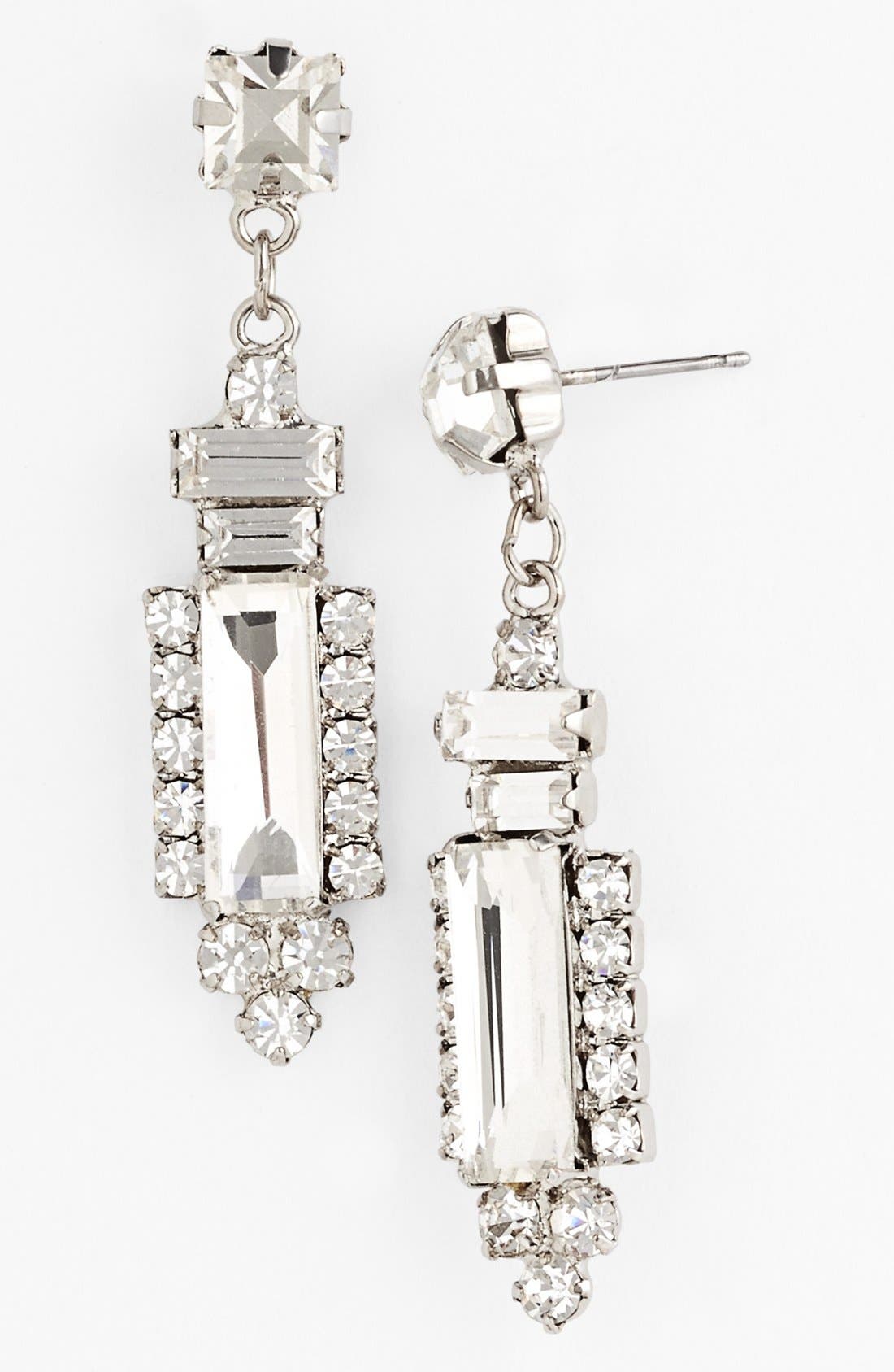 estate ruby earrings