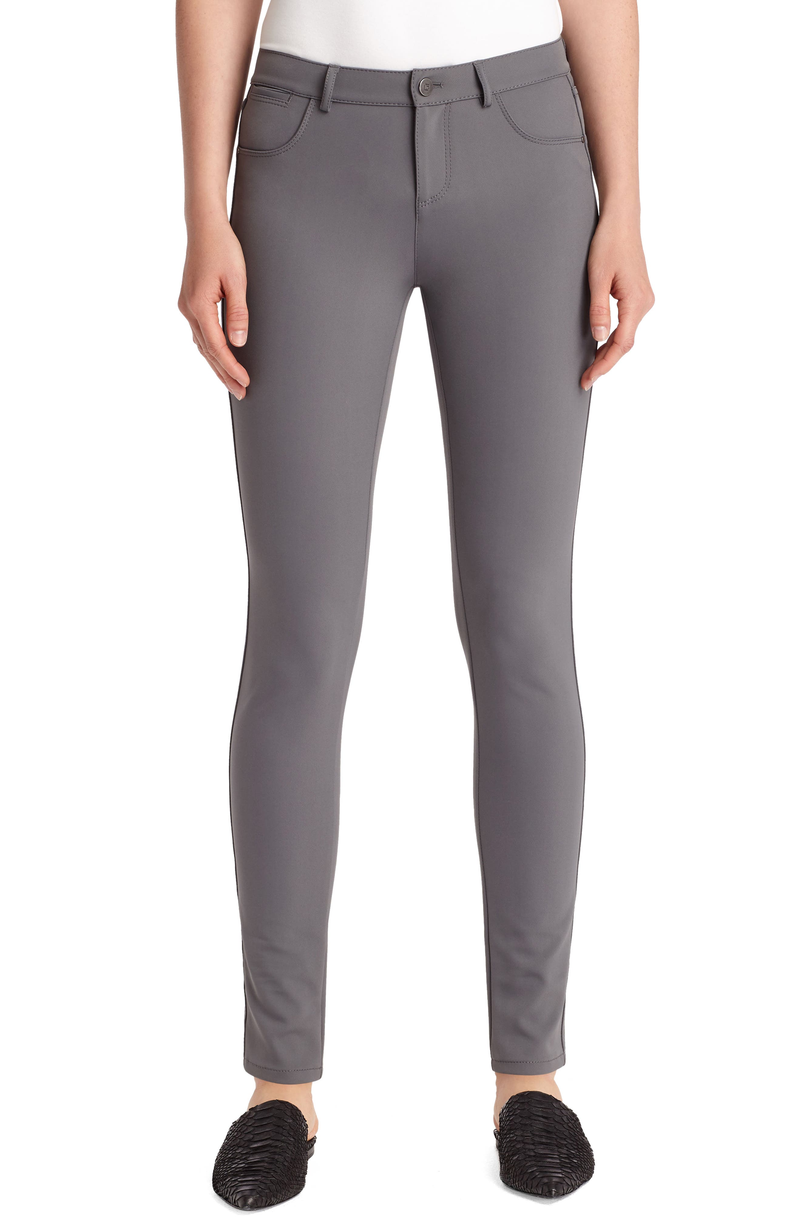 Women's Lafayette 148 New York Mercer Acclaimed Stretch Skinny Pants, 2 - Grey Women's Lafayette 148 New York Mercer Acclaimed Stretch Skinny Pants, 2 - Grey