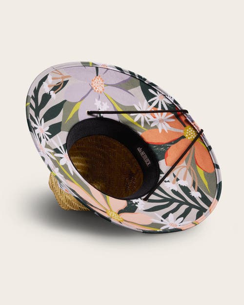 Hemlock Barbados Straw Lifeguard Hat In Floral