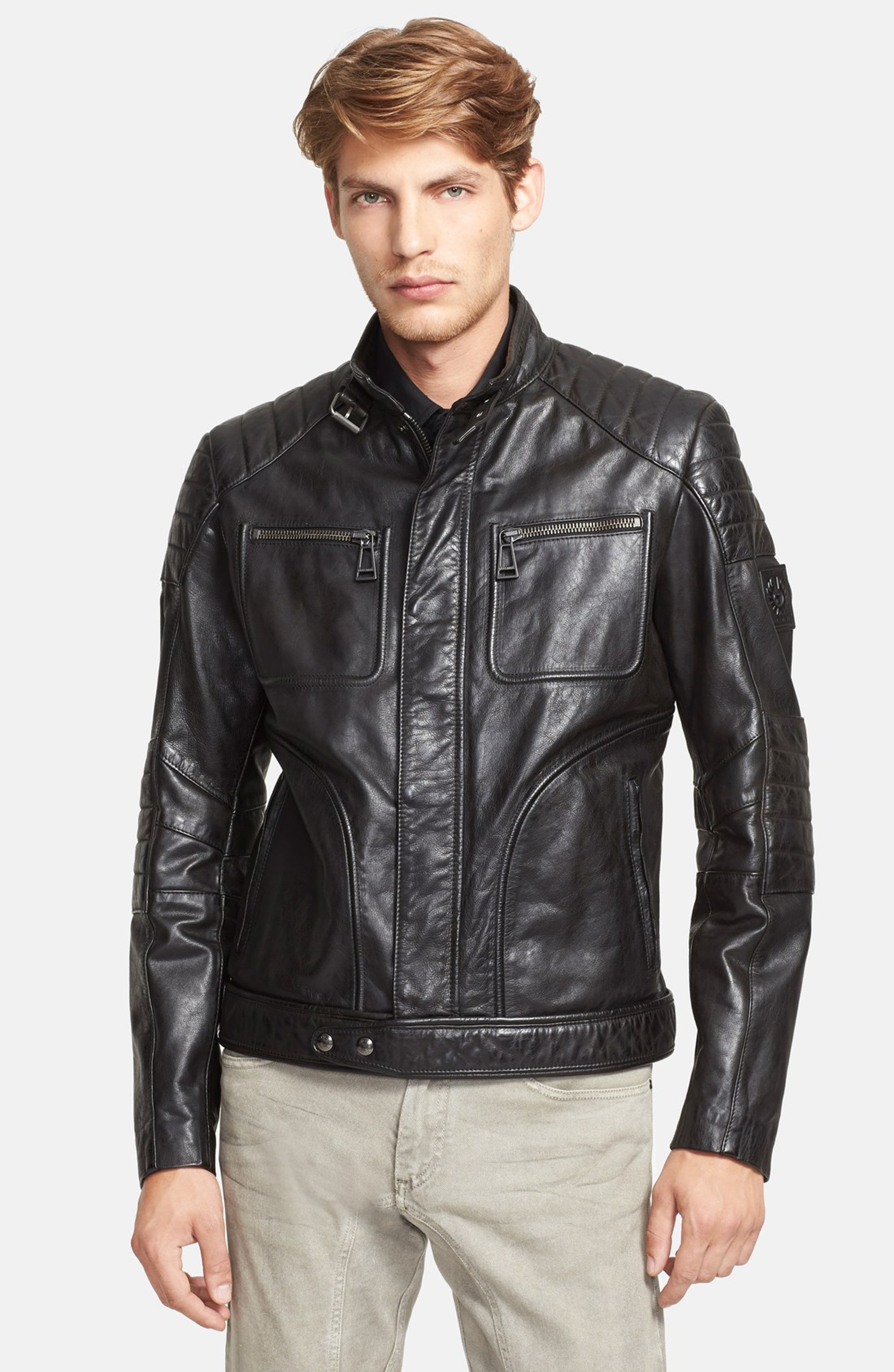 Belstaff 'Weybridge' Leather Jacket | Nordstrom