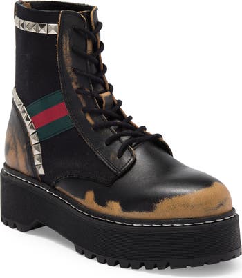 Steve madden cole hot sale combat boot