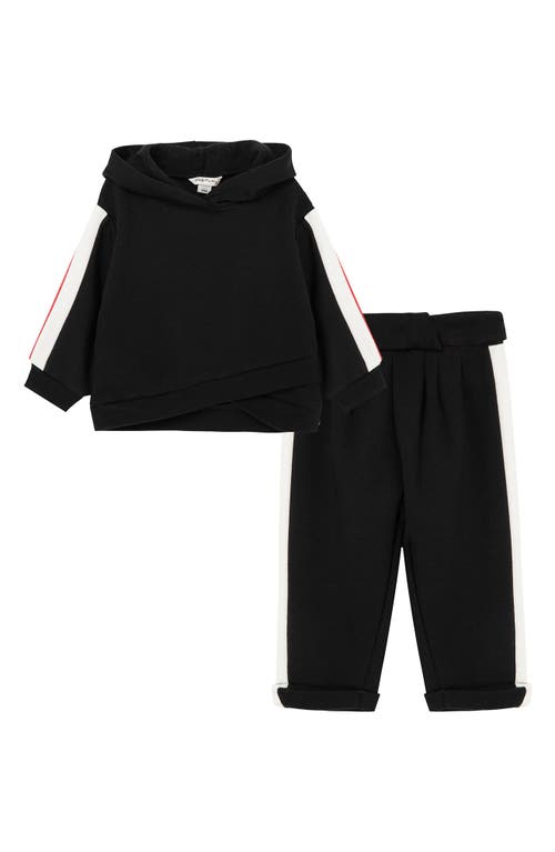 Habitual Girl Hoodie & Sweatpants Set Black at Nordstrom,