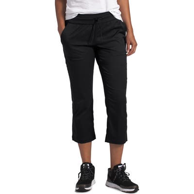 Plus Size The North Face Aphrodite Motion Water Repellent Capri Pants, Black