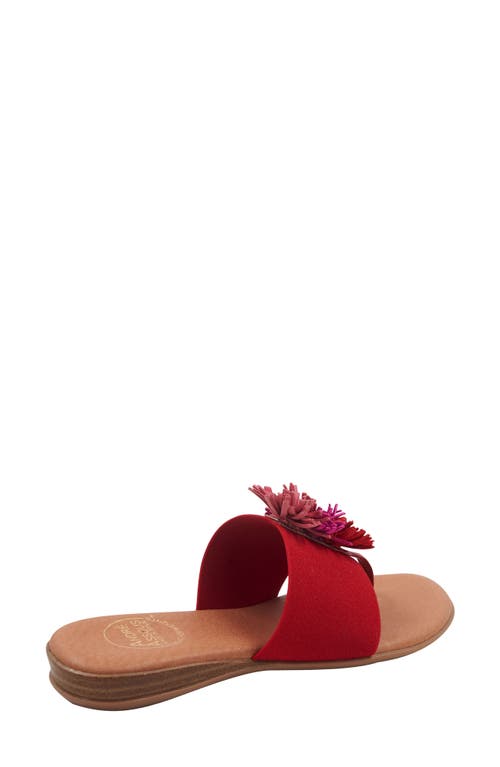 Shop Andre Assous André Assous Novalee Featherweights™ Sandal In Red/multi