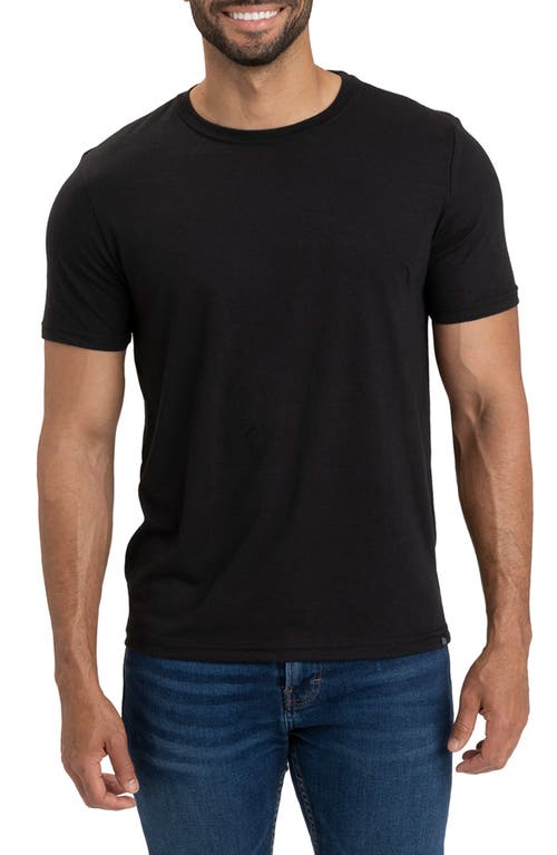 Slim Fit Crewneck T-Shirt in Black