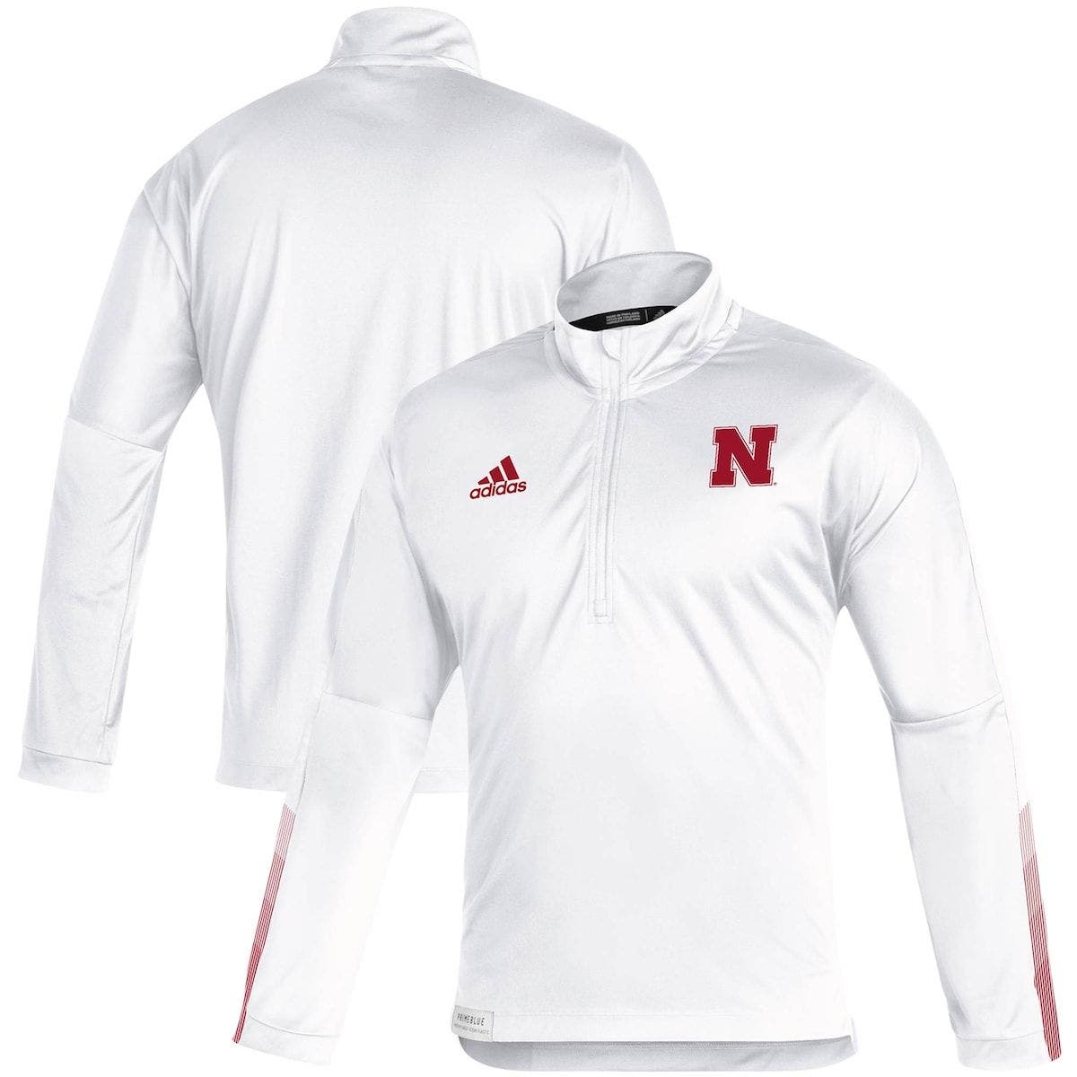 nebraska adidas quarter zip