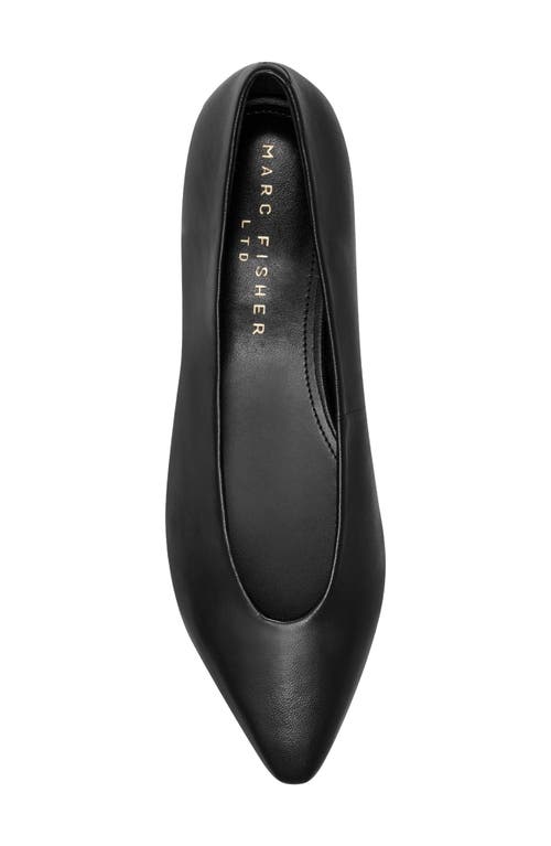 Marc Fisher Ltd Gunner Pointed Toe Flat In Black