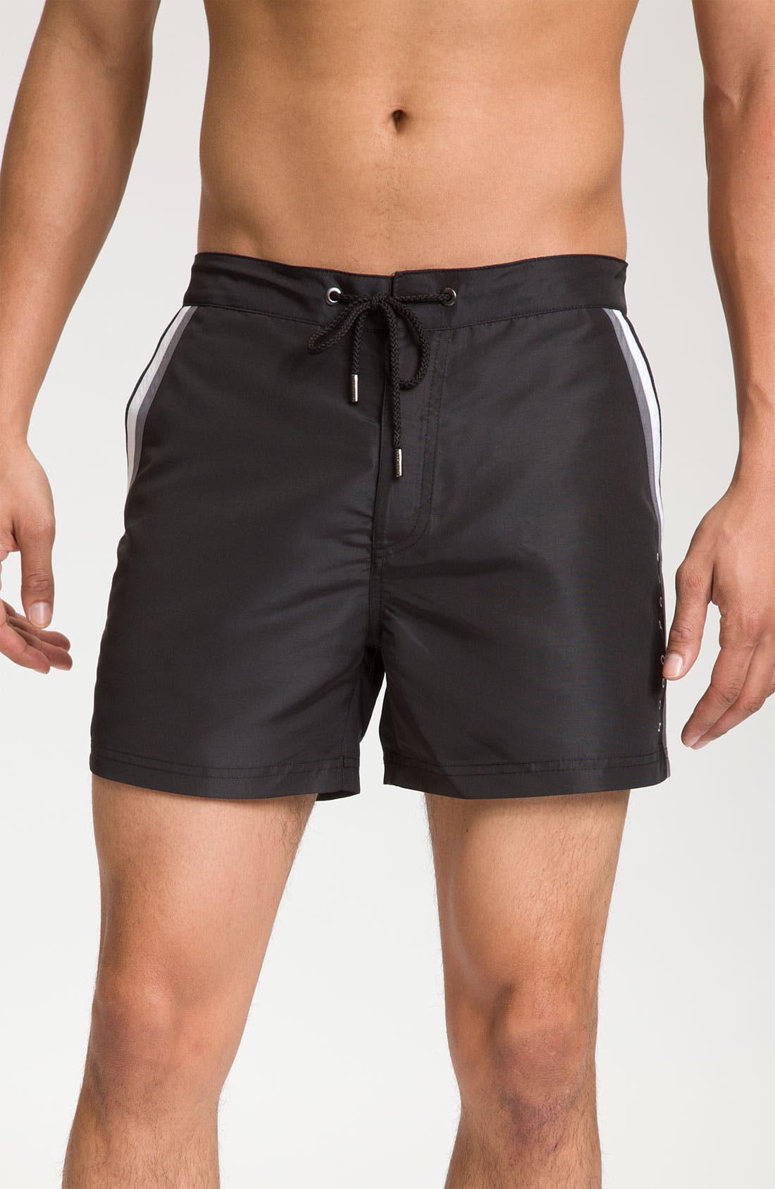 BOSS HUGO BOSS 'Rainbowfish' Stripe Swim Shorts Nordstrom