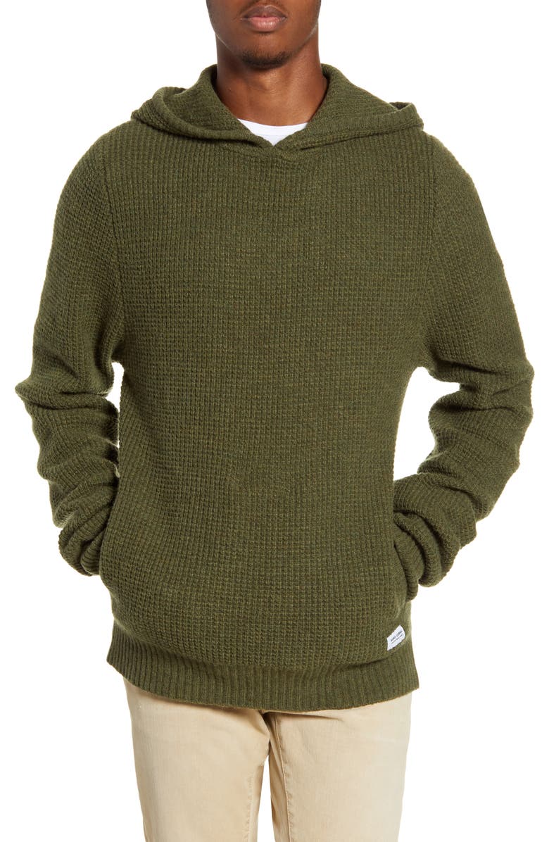 Banks Journal Across Thermal Sweater Hoodie Nordstrom