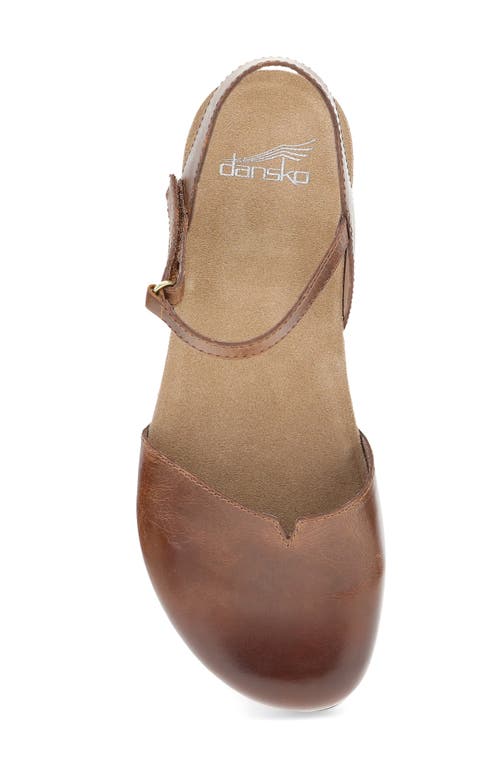 Shop Dansko Rowan Flat In Tan