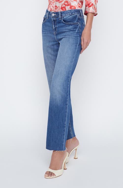 Shop L Agence L'agence Milana Stovepipe Straight Leg Jeans In Brentwood