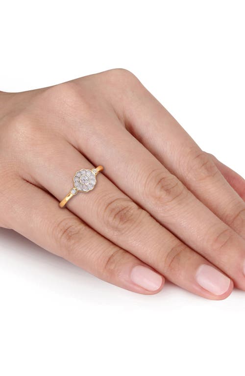 Delmar Set Of 3 Diamond Rings In Gold