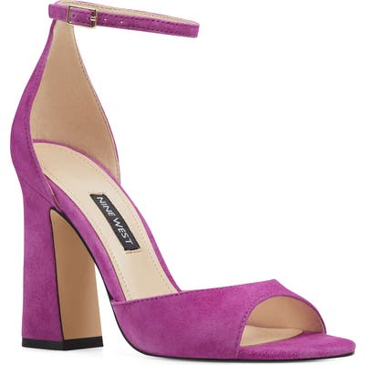 Nine West Gavyn Ankle Strap Sandal, Pink