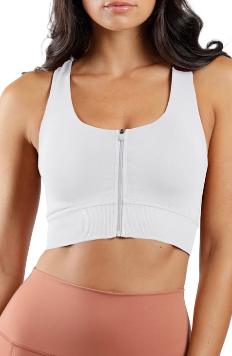 Nordstrom Rack 90 Degree Long Line Full Zip Sports Bra 16.97