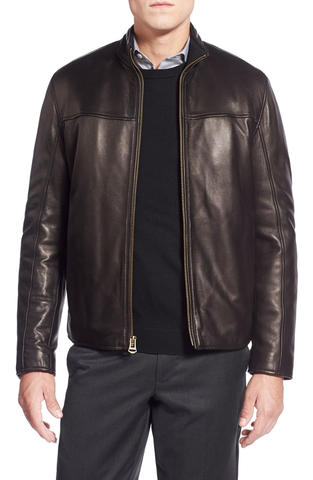 Cole Haan | Genuine Lamb Leather Jacket | Nordstrom Rack