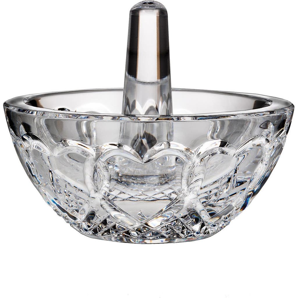 WATERFORD WATERFORD WEDDING LEAD CRYSTAL RING HOLDER