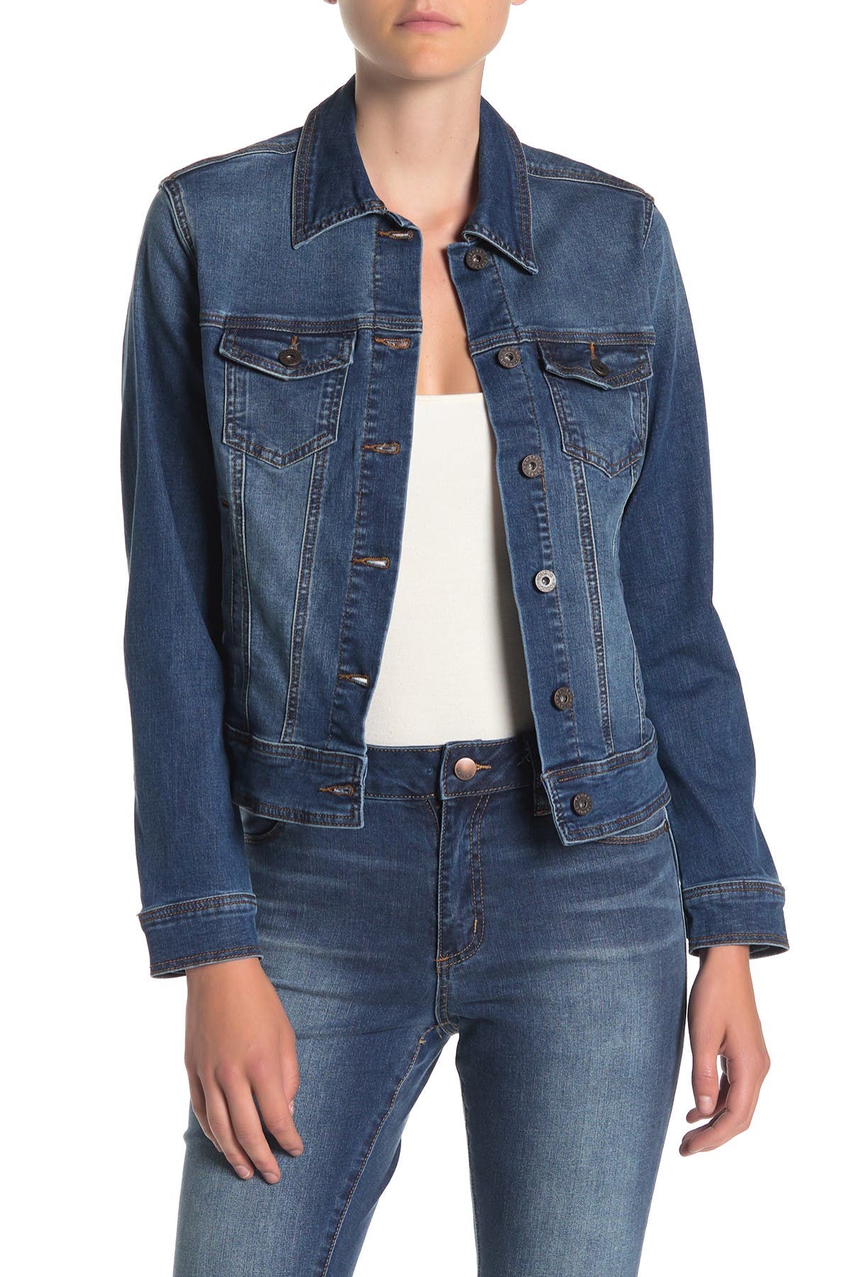 tahari denim jacket