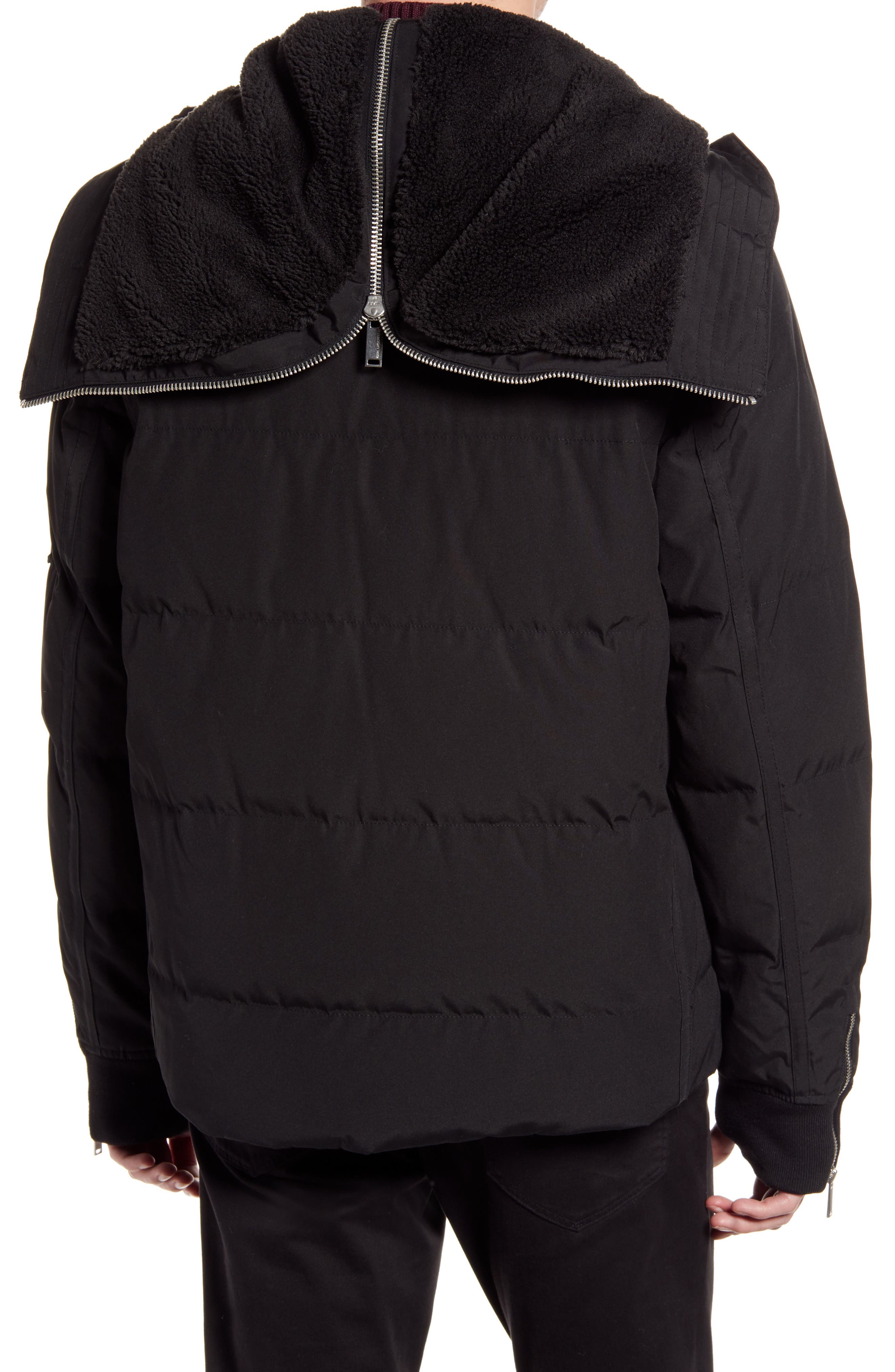 karl lagerfeld puffer jacket women's