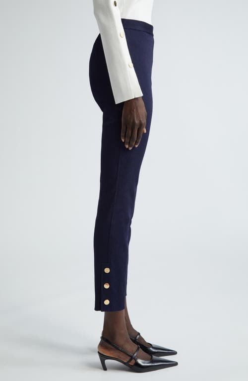 St John St. John Collection Slim Fit Crop Jeans In Indigo