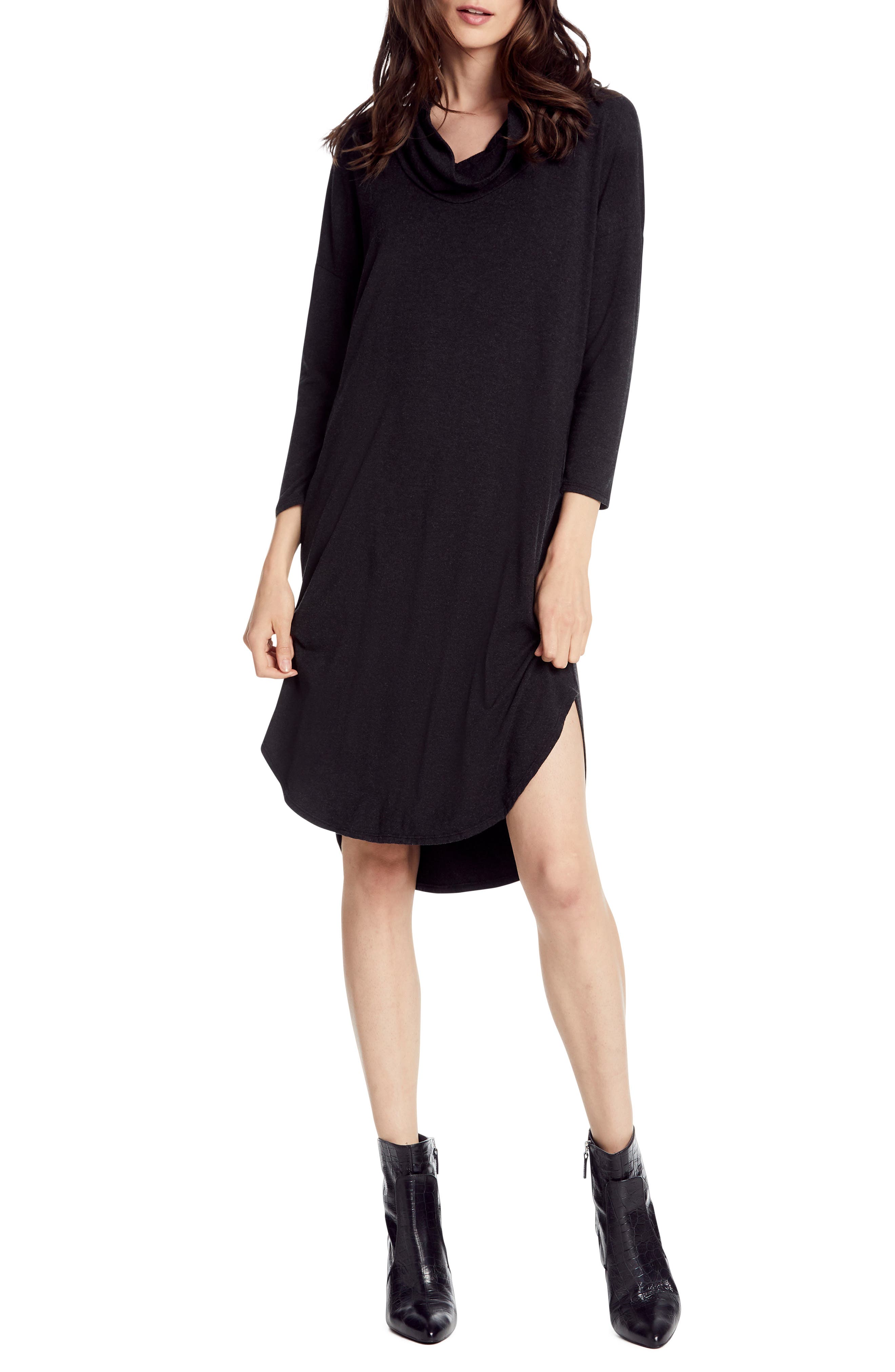 Michael Stars Jules Cowl Neck Jersey Dress