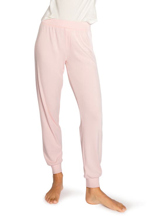 PJ Salvage Pointelle Heart Pajama Pants Pink Dream at Nordstrom,