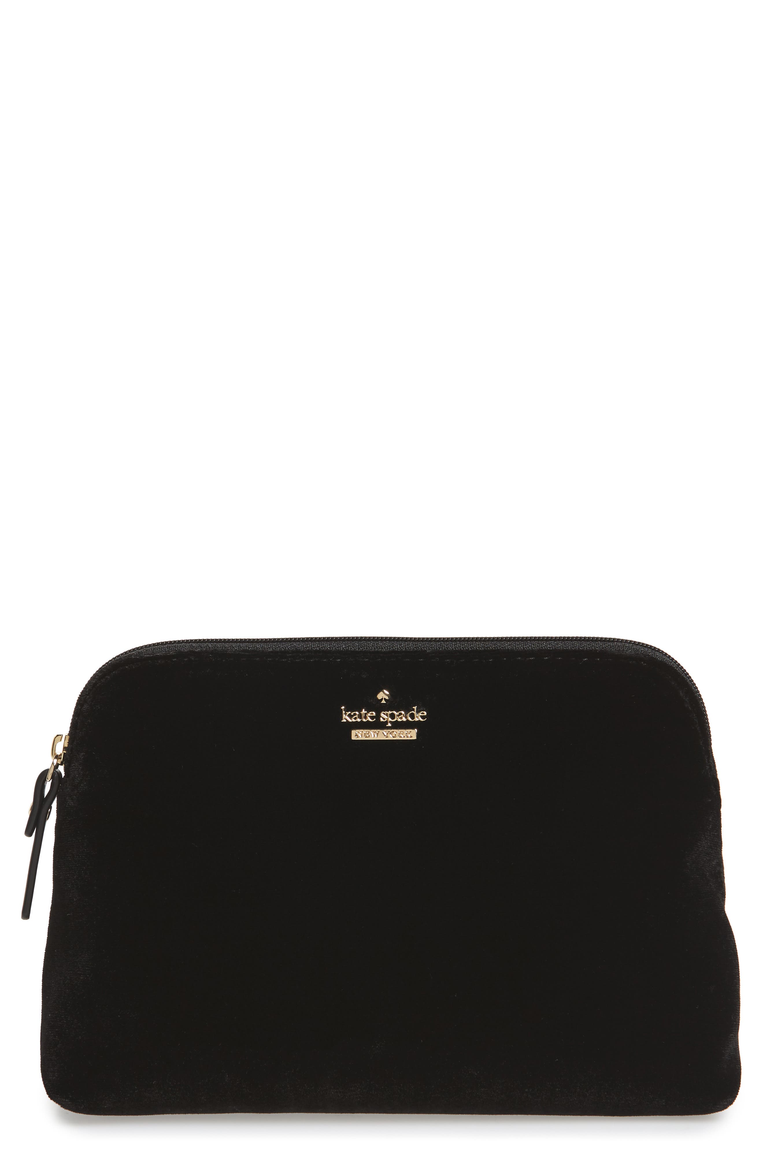 kate spade velvet clutch