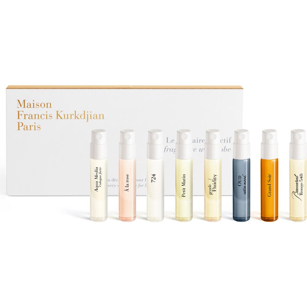 Maison Francis Kurkdjian Mini Fragrance Wardrobe For Her Set In No Color
