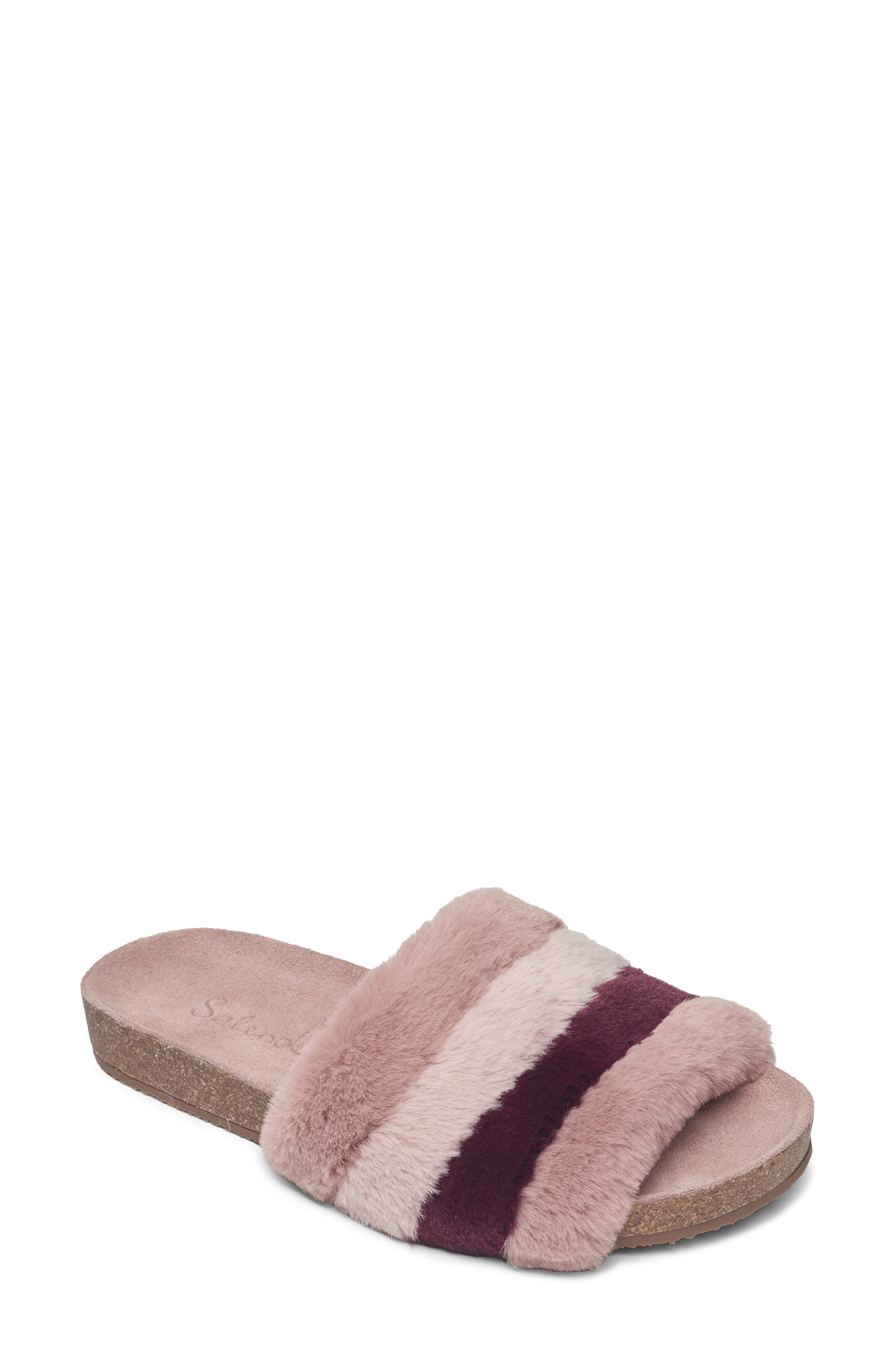 nordstrom fur slides