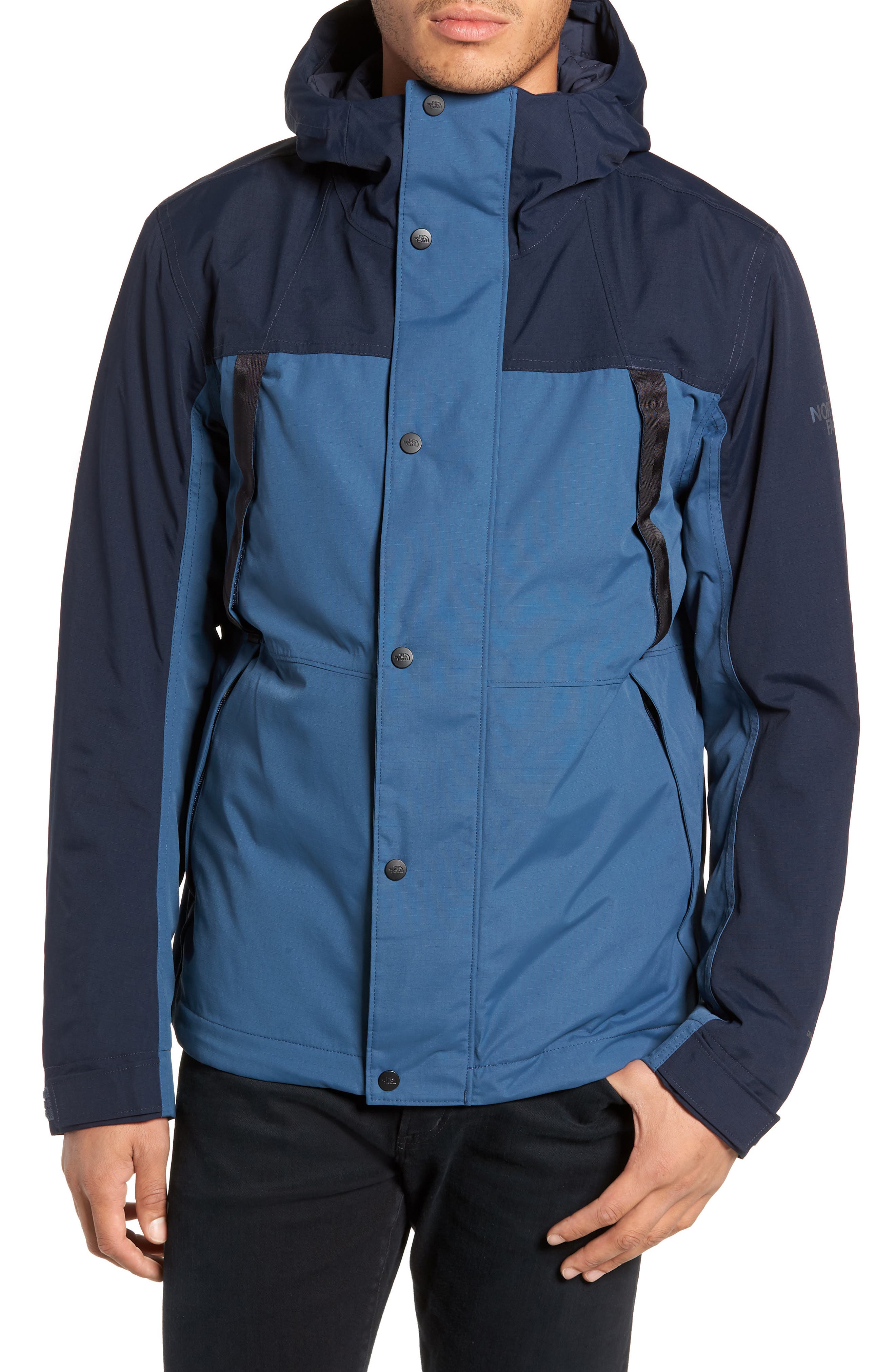 the north face stetler insulated rain jacket