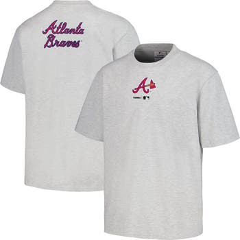 Men's Pleasures Gray Atlanta Braves Mascot T-Shirt Size: Extra Large