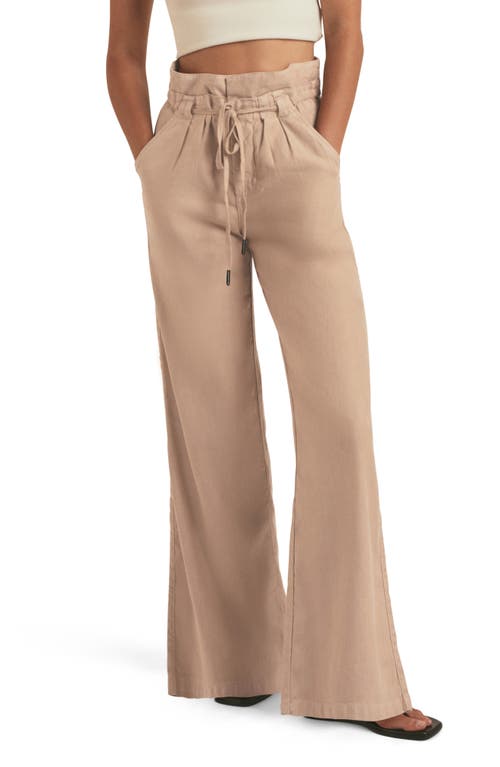 The Josephine Wide Leg Pants in Warm Sand